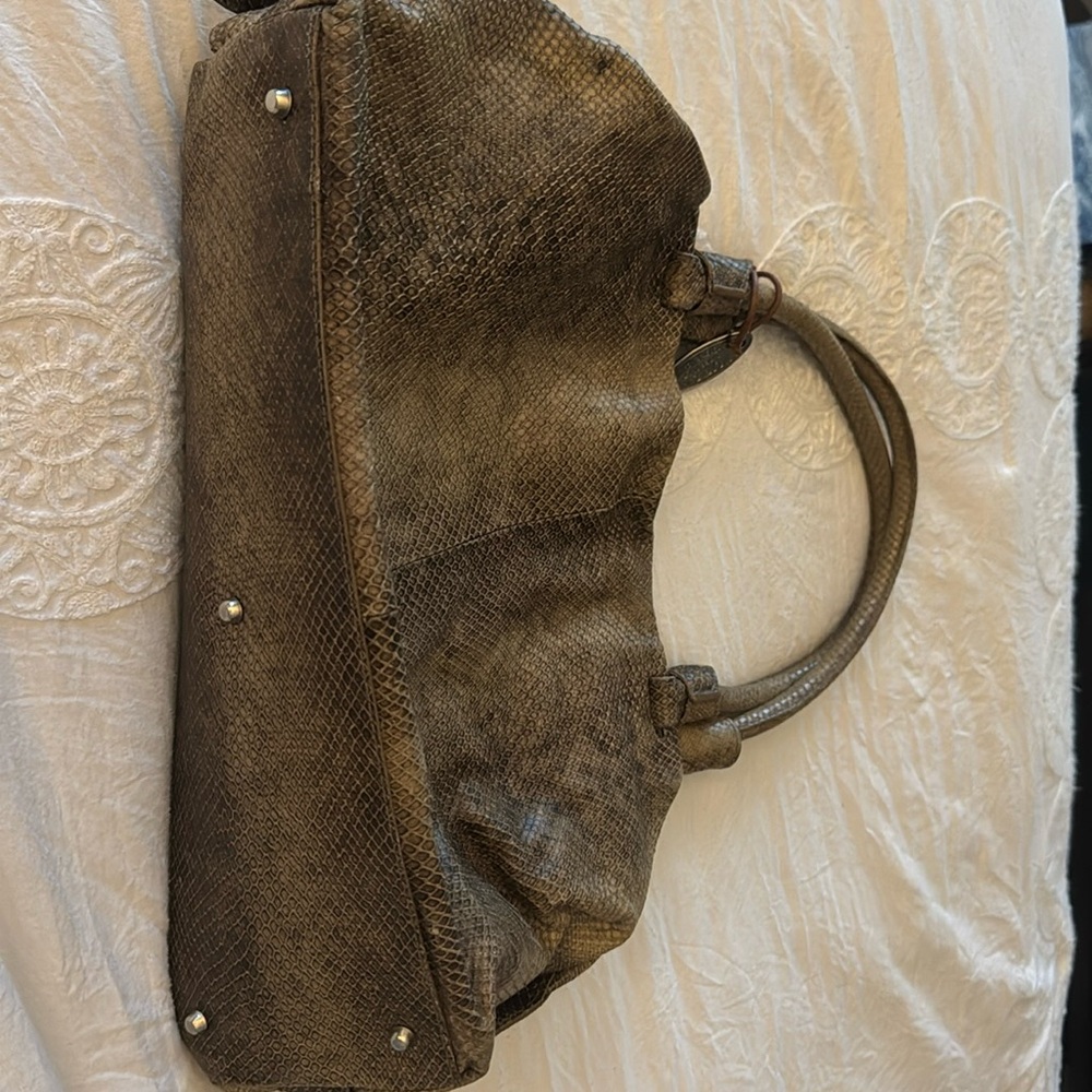 Furla italian leather shoulder bag